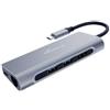 Media Range Adattatore multiplo Media-Range USB Type-C® 7-in-1 argento MRCS510 - F06061