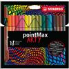 Stabilo Point Max fineliner - conf. 18 pzcolori assortiti 488/18-01 - F05766