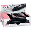 Tratto Evidenziatore Tratto Video Pastel rosa - tratto 1-5 mm (conf. 12)
