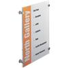Durable Targhe DURABLE CRYSTAL SIGN acrilico trasparente 297x420 mm - R01340