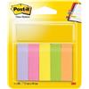 Post-It Segnapagina Post-It Notes Markers colori assortiti - 100 fogli - 15x50 mm (conf. 5)