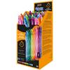 Bic Penna gel a scatto Bic Gelocity Quick Dry colori assortiti - tratto 0,7 mm (conf. 30)