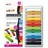 CWR Gessi quadrati policromi CWR 12 colori assortiti MY/MCP12 conf. 12 pz - F03360