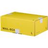Bong Packaging Scatole postali gialle 395x248x141 mm - conf. 20 pz Bong misura L 212151320 - F02799