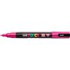 Uni Posca Marcatore a tempera Posca Uni-Ball punta tonda fine 1,3 mm fucsia PC3M-FUCSIA - F05719
