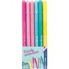 Tratto Penne a punta sintetica Tratto Pen Candy conf. 6 pz in astuccio appendibile F807806 - F01635