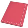 Pigna Cartella a 3 lembi con elastico Pigna Monocromo - A4 26x35,5 cm dorso piatto colori assortiti - 0213733 conf. 6 pz - F04107