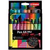 Stabilo Pennarello Stabilo Pen 68 Max punta scalpello - conf. 18 pz - 768/18-21 - F06464
