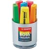 Stabilo Evidenziatore Stabilo Boss Original Cilindro colori assortiti - tratto 2-5 mm (conf. 6)