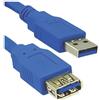 MediaRange Cavo di prolunga Media Range USB 3.0 A/A 1,8m blu - R01064