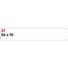 Markin Etichette bianche permanenti Markin Copiatabu 56x10 mm - conf. 10 pzblister da 10 ff A4 - X11037 - F01787
