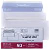 Pigna Envelopes Buste bianche senza finestra Pigna Envelopes Silver con strip (90 gr) - 11x23 cm (conf. 50)