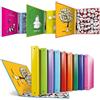 Sei Rota Raccoglitore in Stratopan Sei Rota Raggio A4 fantasie assortite - 4 anelli R30 mm - Comics - 36703899 - F00720