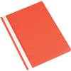 Q-Connect Cartelline A4 ad aghi in plastica Q-Connect trasparente/rosso - dorso 20 mm (conf. 5)