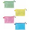 Lebez Busta in rete con zip Lebez in PP trasparente - 33x23 cm 3014 - F05913