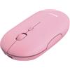 Trust Mouse Puck - ultrasottile - wireless - ricaricabile - rosa - Trust - Z18432