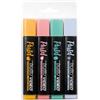 Tratto Evidenziatori Tratto Video Pastel conf. 4 pz in astuccio appendibile colori pastello assortiti - F835801 - F07712