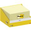 Post-It Foglietti riposizionabili Post-it® conf. 10 pzblocchetti da 100 ff giallo Canary 76x127 mm - 6830-CY-W10 - F07544