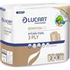 Lucart Rotoli di carta asciugatutto Lucart EcoNatural 2.3 - 3 veli - 2 rotoli da 42 metri