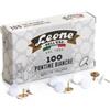 Leone Dell'Era Puntine da disegno Leone Dell'Era diametro testa 9,5 mm - bianche - F07314