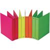 Favorit Raccoglitore a 4 anelli in cartone Neon D 30 - 22x30 cm - conf. da 24 pezzi in colori assortiti fluo - 400052717 conf. 24 pz - F06015