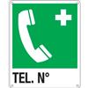 Cartelli Segnalatori Cartello d'emergenza 25x31 cm Cartelli Segnalatori "Telefono di emergenza. - R07596