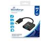 Media Range Convertitore da DisplayPort™ a SVGA, presa VGA/spina DP - 15 cm Media Range nero - MRCS173 - F06490