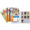 Plastibor Album Plastibor per figurine personalizzabile - colori assortiti - 30 buste - 57003090 - F05789