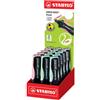Stabilo Green Boss Pastel display da banco - 15 pezzi - colori assortiti 6070/15-2 conf. 15 pz - F06698