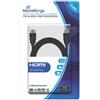 MediaRange Cavo di collegamento Media Range HDMI ad alta velocità con Ethernet contatti - R01074