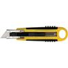 Q-Connect Cutter con lama 6 cm a scatto Q-Connect in blister - giallo/nero KF15432 Conf. 1 - F07957
