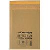 WaveBag Buste per spedizione imbottite WaveBag CAC70 avana H/5 - 270x360 mm - conf. 100 pz - F07609