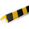 Durable Profilo paracolpi adesivo Durable angolare giallo/nero C35 - 1102-130 - F04378