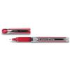 Pilot Penna a sfera con cappuccio Pilot Hi-Tecpoint V5 Grip rossa - punta 0,5 mm - fusto trasparente