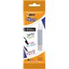 Bic Ricarica refill nero penna cancellabile Bic Gelocity Illusion Pouch - tratto 0,7 mm (conf. 3)