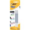 Bic Ricarica refill nero penna cancellabile Bic Gelocity Illusion - tratto 0,3 mm (conf. 3)