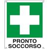 Cartelli Segnalatori Cartello alluminio 12x14,5cm 'pronto soccorso' - Z11337