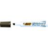 Bic Marcatore punta a scalpello per lavagna Bic Velleda 1791 nero - tratto 3,3-4,6 mm (conf. 12)