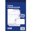O.C.L. Blocco copia commissioni O.C.L. 50x3 copie 0350N - F06045