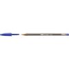 Bic Penna a sfera con cappuccio Bic Cristal blu - punta 1,6 mm - fusto nero (conf. 50)