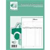 Edipro Blocco copia commissioni Edipro - 2 copie ricalcanti - 29,7x21 cm - 50 fogli