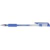 Q-Connect Penna gel con cappuccio Q-Connect blu - tratto 0,35 mm (conf. 10)