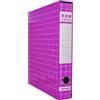 Brefiocart Raccoglitore a leva Brefiocart New Color dorso 5 cm protocollo fucsia 23x33 cm