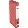 Brefiocart Raccoglitore a leva Brefiocart New Color dorso 5 cm protocollo rosso 23x33 cm