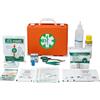 PVS Valigetta plastica arancione PVS per 2 persone - 25x19x9 cm
