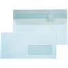 Blasetti Buste bianche con finestra Blasetti con strip (90 gr) - 11x23 cm (conf. 500)