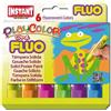 Maped Tempera solida playcolor 6 colori fluo in stick da 10gr - Z12094