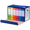 Esselte Raccoglitore a leva Esselte Oxford Box G85 dorso 8 cm protocollo colori assortiti 23x33 cm (conf. 6)