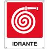 Cartelli Segnalatori Cartello alluminio 25x31cm 'idrante'' - Z11340