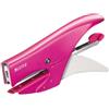 Leitz Cucitrice a pinza Leitz 5547 fucsia - punti 6/4 - cuce fino a 15 fogli